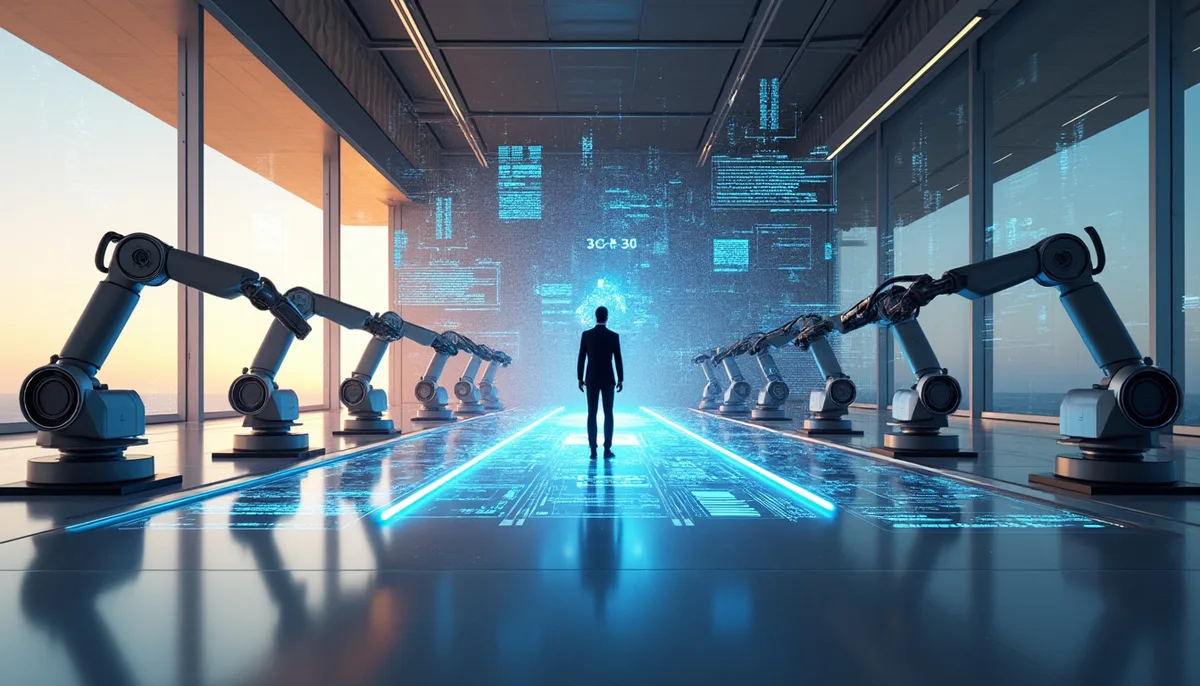 Interface d'un canvas visuel de construction d'agents illustrant AgentKit OpenAI et son écosystème d'outils