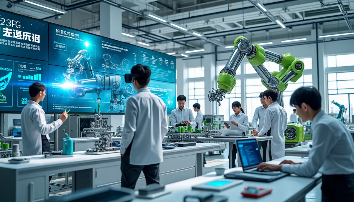 Illustration de la dynamique d'innovation IA chinoise et de la cadence de sorties des laboratoires DeepSeek, Qwen, GLM et Kimi