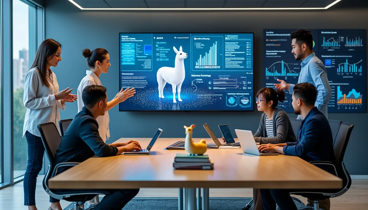 LLaMA 1 Meta, la collection de grands modèles de langage ouverts diffusée à la recherche en février 2023