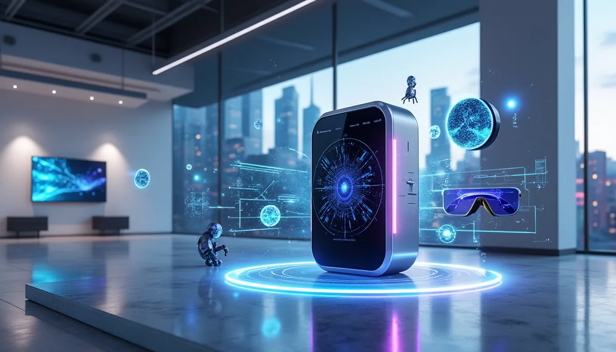 Schéma des modèles multimodaux IA fusionnant texte, image, audio et vidéo