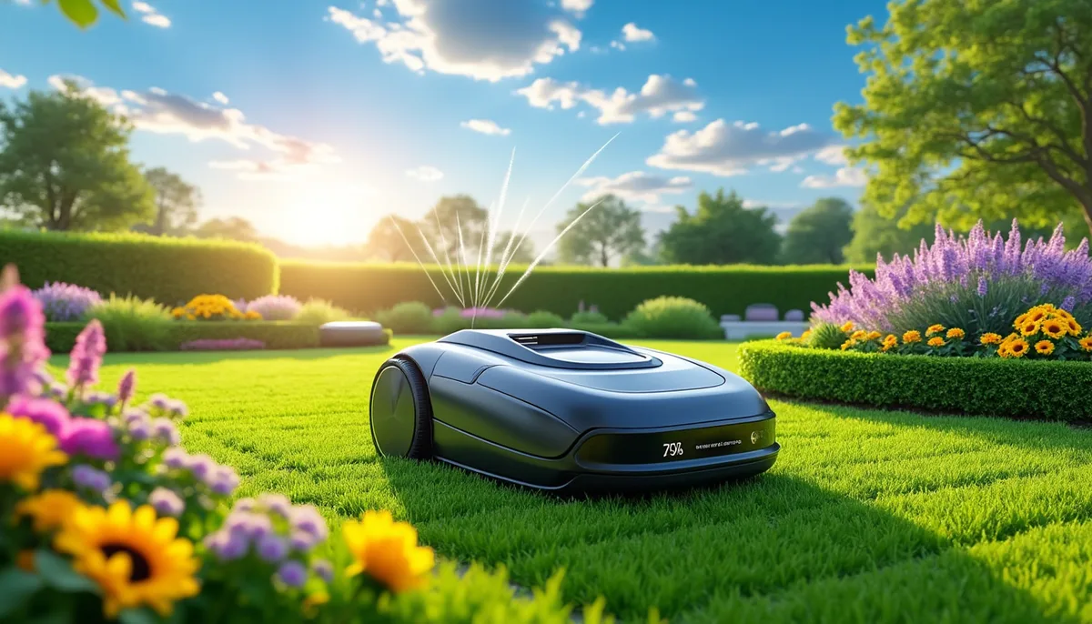 Robots domestiques IA : un aspirateur autonome et une tondeuse robotisée qui cartographient leur environnement