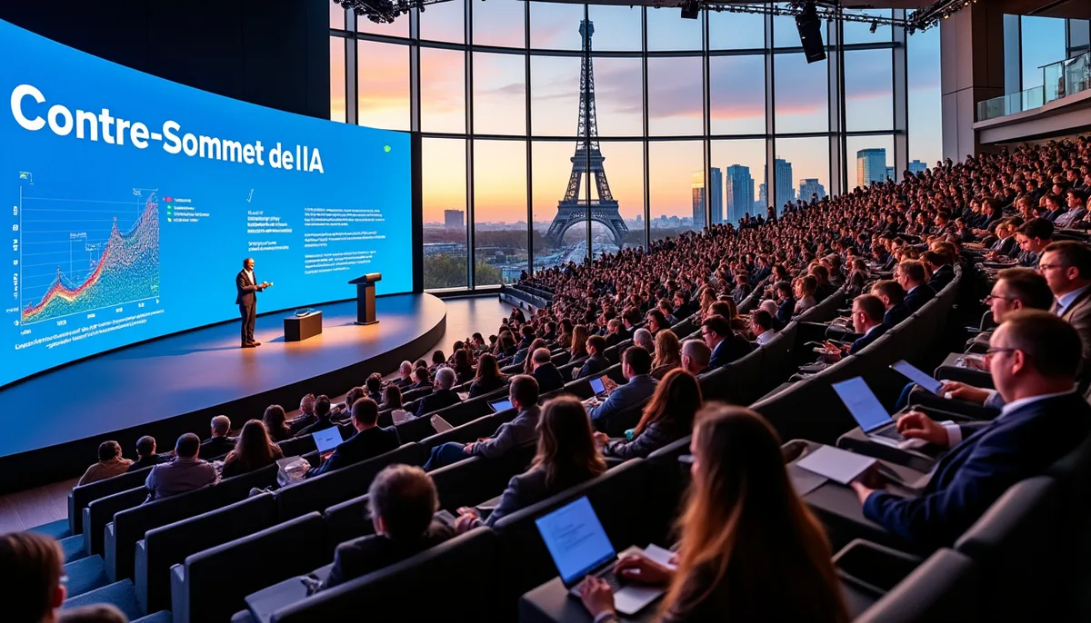 Grand Palais de Paris illustrant le sommet IA Paris 2025 pour une intelligence artificielle inclusive et durable